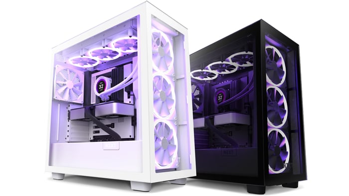 NZXT H7 Elite Black Tempered Glass PC Gaming Case - Mid Tower - CM ...