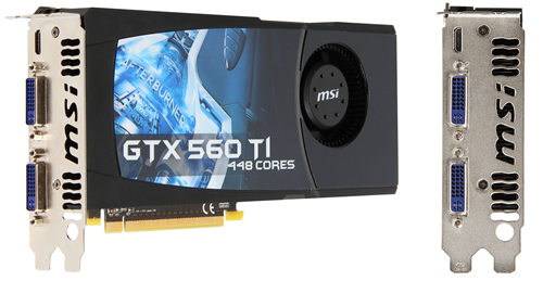 Msi Geforce Gtx 560 Ti 448 1280mb Gddr5 Novatech